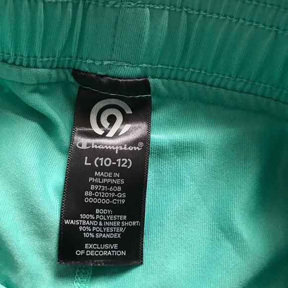 Champion girls youth shorts Sz 10/12 - Picture 4 of 4
